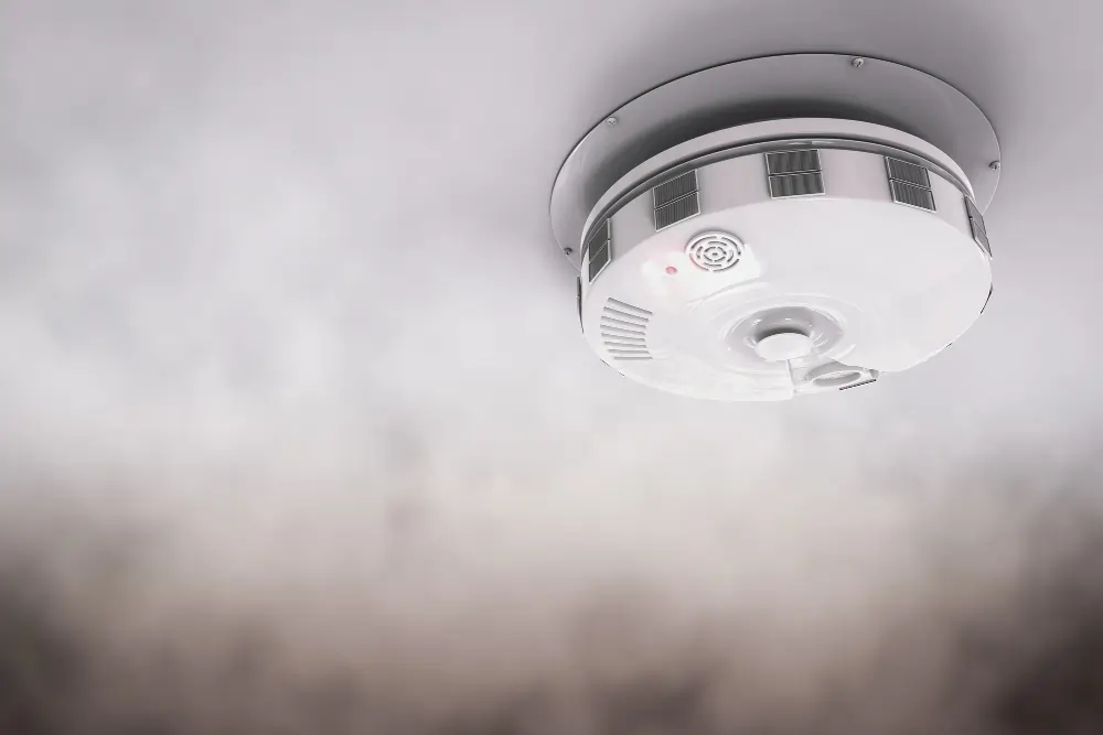 how fire sensors work in big buildings
